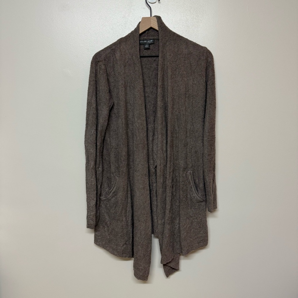 Barefoot Dreams CozyChic Lite Island Wrap Brown Size S/M Super Soft Cozy‎ Travel